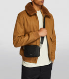 Sandro Paris Saffiano leather cross-body bag, imported from the UK