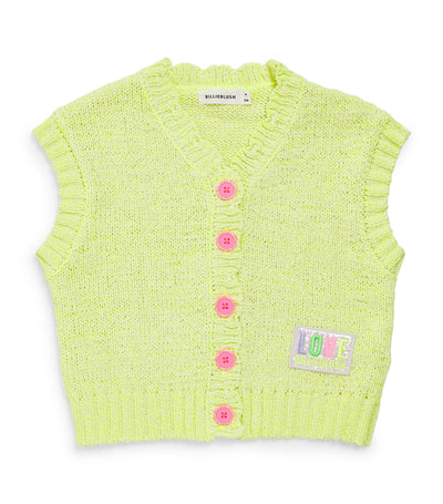 Billieblush Strickjacke mit Applikation (2-12 Jahre)