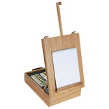 YXSH portable art chest 150 pieces wooden easel - British product