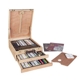 YXSH portable art chest 150 pieces wooden easel - British product