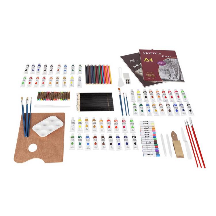 YXSH portable art chest 150 pieces wooden easel - British product