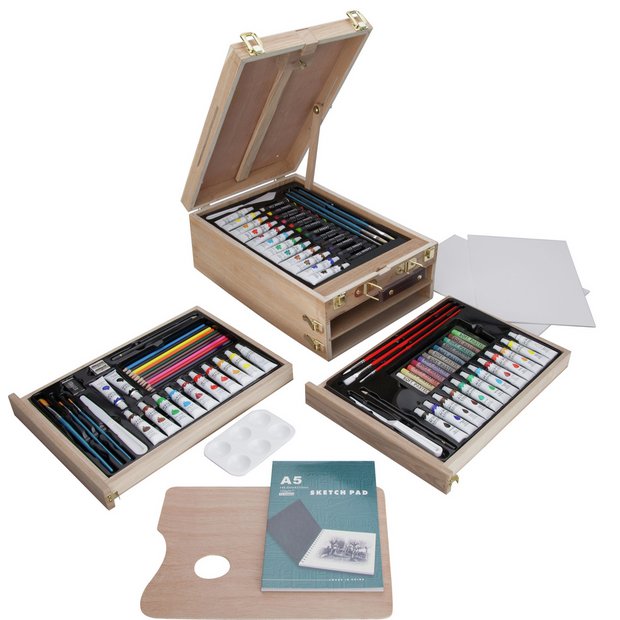 YXSH Portable Art Chest 94 Pieces, imported from the UK