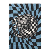 Harrods Fornasetti Silk Plaid High Fidelity Throw 140cm x 200cm- Buy online at McGrocer