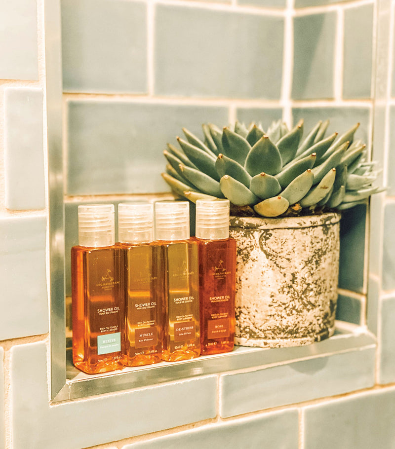 Aromatherapy Associates shower oil discovery collection, UK version