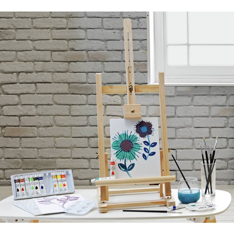YXSH acrylic painting easel set 24 pieces (British brand)