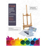YXSH acrylic painting easel set 24 pieces (British brand)