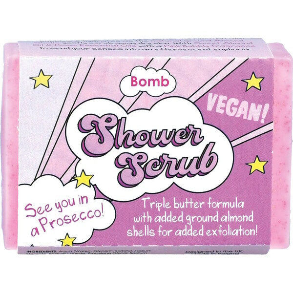 Bomb Cosmetics Shower Scrub See You In A Prosecco - British product