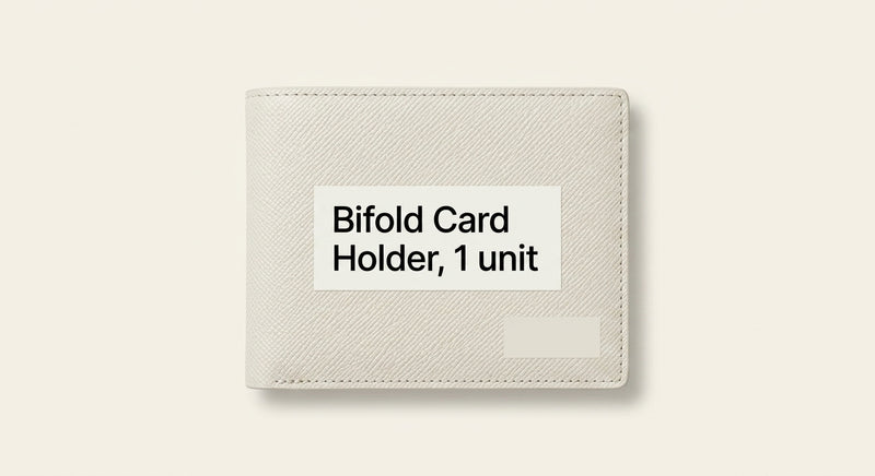 Prada Saffiano leather bifold wallet, imported from the UK