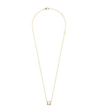 Boucheron Mini Mixed Gold Quatre white ring pendant (British brand)
