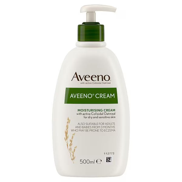 Aveeno Intense Cream 500ml Tub for Dry Skin - British product