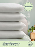 Silentnight anti allergy pillows 4 pack medium (British brand)