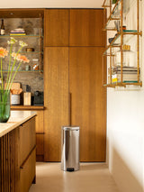 Next Brabantia Brilliant Steel NewIcon Pedal Bin 30L- Buy online at McGrocer