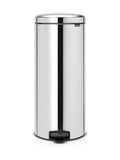 Brabantia Brilliant Steel NewIcon 30L pedal bin - British product