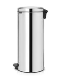 Brabantia Brilliant Steel NewIcon 30L pedal bin - British product