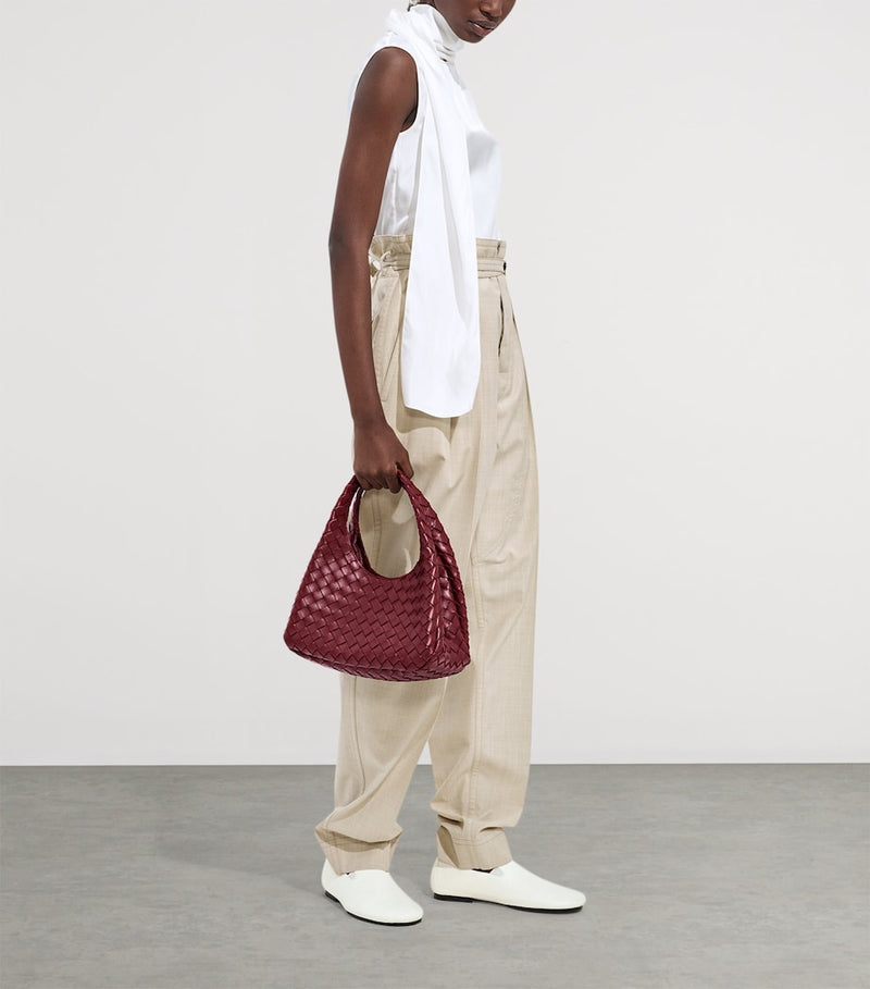 Bottega Veneta Small Leather Campana Shoulder Bag - British product