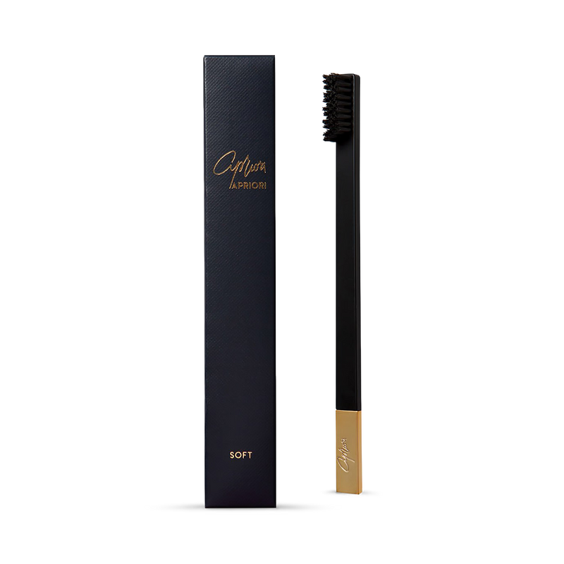 APRIORI Black Gold soft toothbrush (British brand)