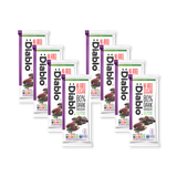 Holland & Barrett Diablo No Added Sugar 80% Dark Chocolate Bar 75g Pack of 8- Buy online at McGrocer