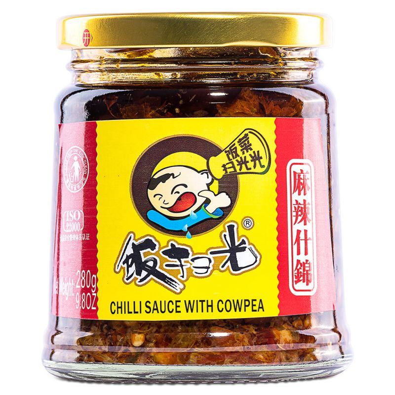 Fan Sao Guang chilli sauce with cowpea, UK version