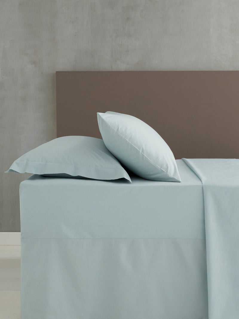 Catherine Lansfield blue percale extra deep fitted bed sheet - British product
