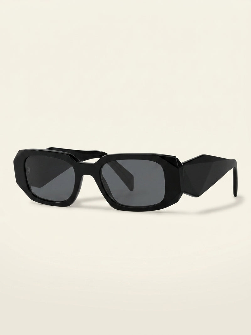 Prada women's square sunglasses with polyamide lenses, UK version