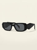 Prada women's square sunglasses with polyamide lenses, UK version