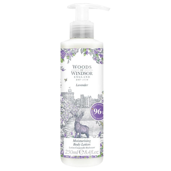 Woods of Windsor Body Lotion Lily Valley 250ml (British brand)