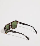 Maje acetate square aviator sunglasses, UK version