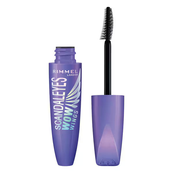 Rimmel Scandaleyes Wow Wings Schwarze Mascara 12ml, importiert aus dem Vereinigten Königreich