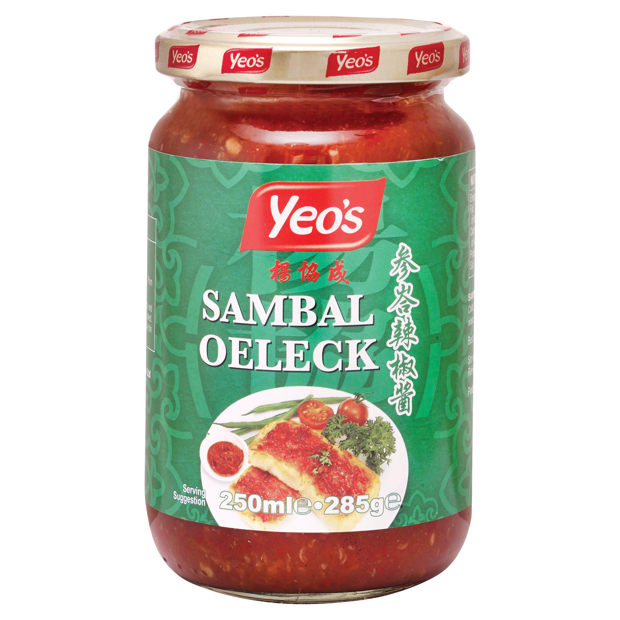 Yeo's Sambal Oeleck 250ml GOODS Sainsburys