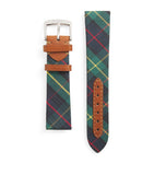 Polo Ralph Lauren silk tartan watch strap 19mm, UK version