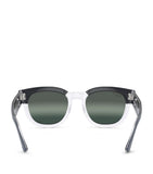 Ray-Ban Mega Hawkeye sunglasses clear black acetate frames - British product