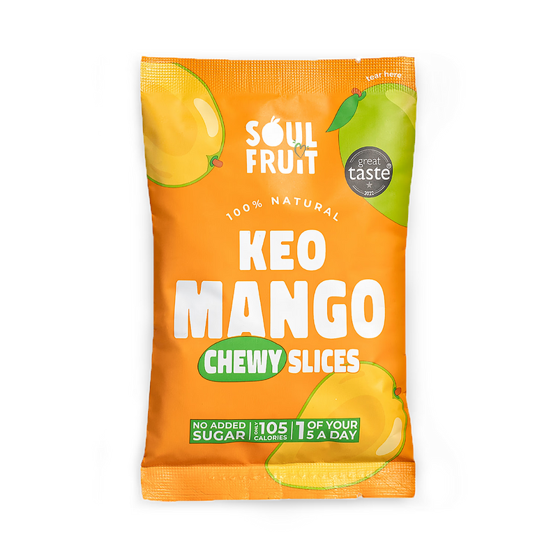 Soul Fruit soft dried mango 30g (British brand)