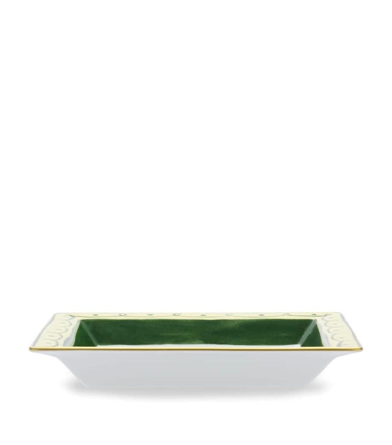 Ginori 1735 Il Viaggio di Nettuno porcelain tray 24.5cm, UK version