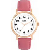 Superdrug Toff London White Ladies Traditional Easy to Read Watch- Buy online at McGrocer
