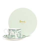 Harrods Harrods Bone China Toile Espresso Cup and Saucer- Buy online at McGrocer