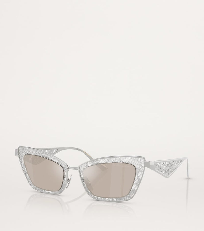 Dolce&Gabbana steel square sunglasses (British brand)