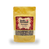 Holland & Barrett Holly Botanic Energise Tisane Dandelion Root, Chicory Root, Cacao Husk, Yerba Maté Herbal Tisane 20 Cup Loose- Buy online at McGrocer