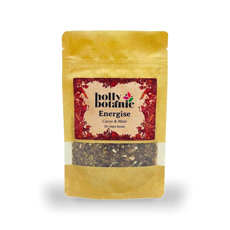 Holly Botanic Energise Tisane 20 cup loose, imported from the UK