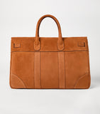 Brunello Cucinelli suede country holdall with twin handles - British product