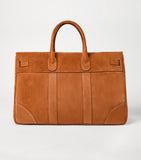 Brunello Cucinelli suede country holdall with twin handles - British product