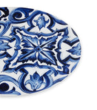 Dolce & Gabbana Blu Mediterraneo serving plate 44.5cm, imported from the UK