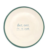 Harrods Laetitia Rouget Two Peas in a Pod Dessert Plate 20cm- Buy online at McGrocer