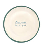 Laetitia Rouget Two Peas in a Pod dessert plate 20cm, UK version