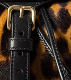 Miu Miu leopard calf hair backpack luxury accessory - British product