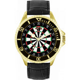 Superdrug Toff London Dartboard 180 Watch with Brown Leather Strap- Buy online at McGrocer