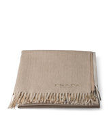 Harrods Prada Wool-Cashmere Two-Tone Throw- Buy online at McGrocer
