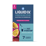 Holland & Barrett Liquid I.V. Hydration Electrolyte Powder Mix Passion Fruit 6 Sachets- Buy online at McGrocer