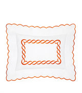 Harrods Pratesi Treccia Oxford Pillowcase (30cm x 40cm)- Buy online at McGrocer