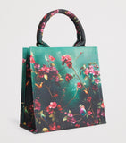 Harrods Small Exotics tote bag tropical Colombian design cotton - British product