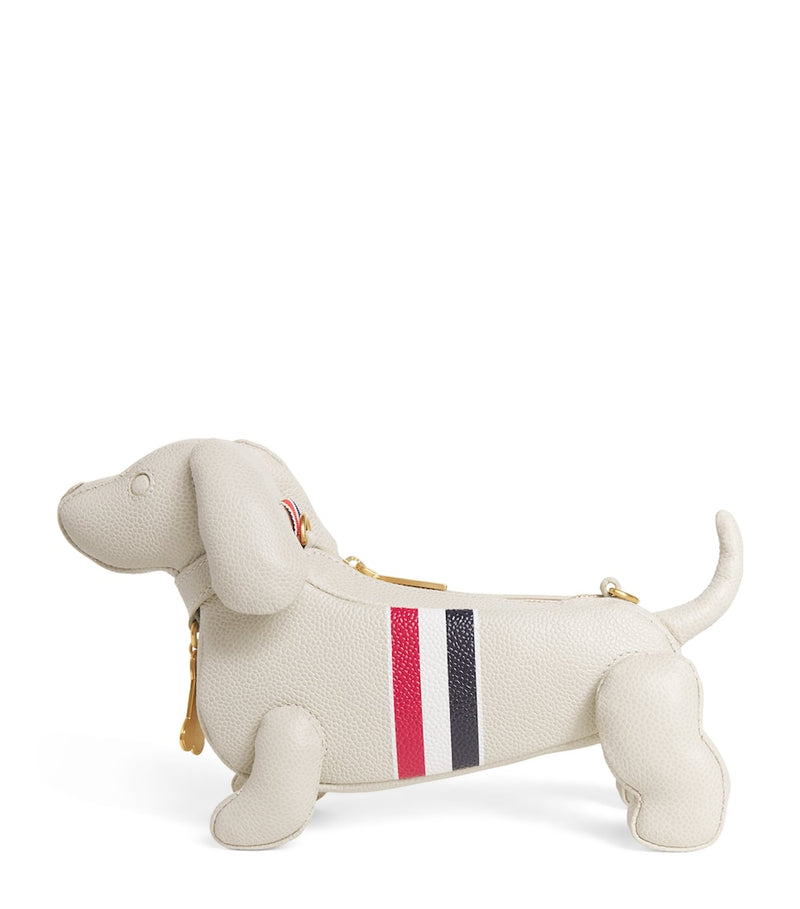 Thom Browne mini leather Hector cross-body bag (British brand)